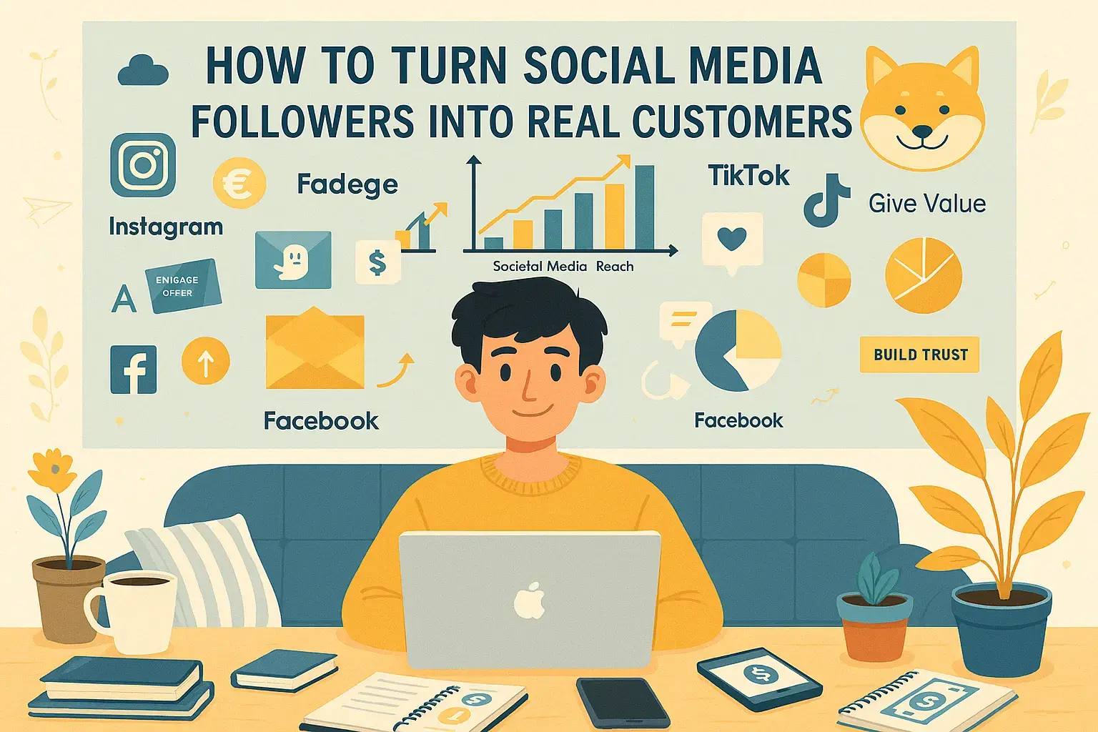 How to Turn Social Media Followers into Real Customers